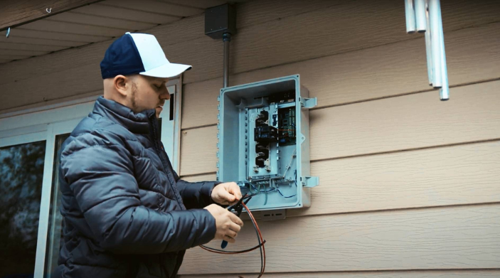 Electrician Wiring Home